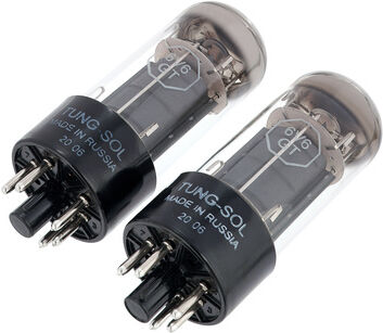 Tung-Sol 6V6GT Tubes Matched Pair