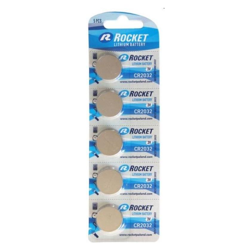 Rocket CR2032 Batterie (5 Stk., CR2032, 210 mAh) (5908258327472)