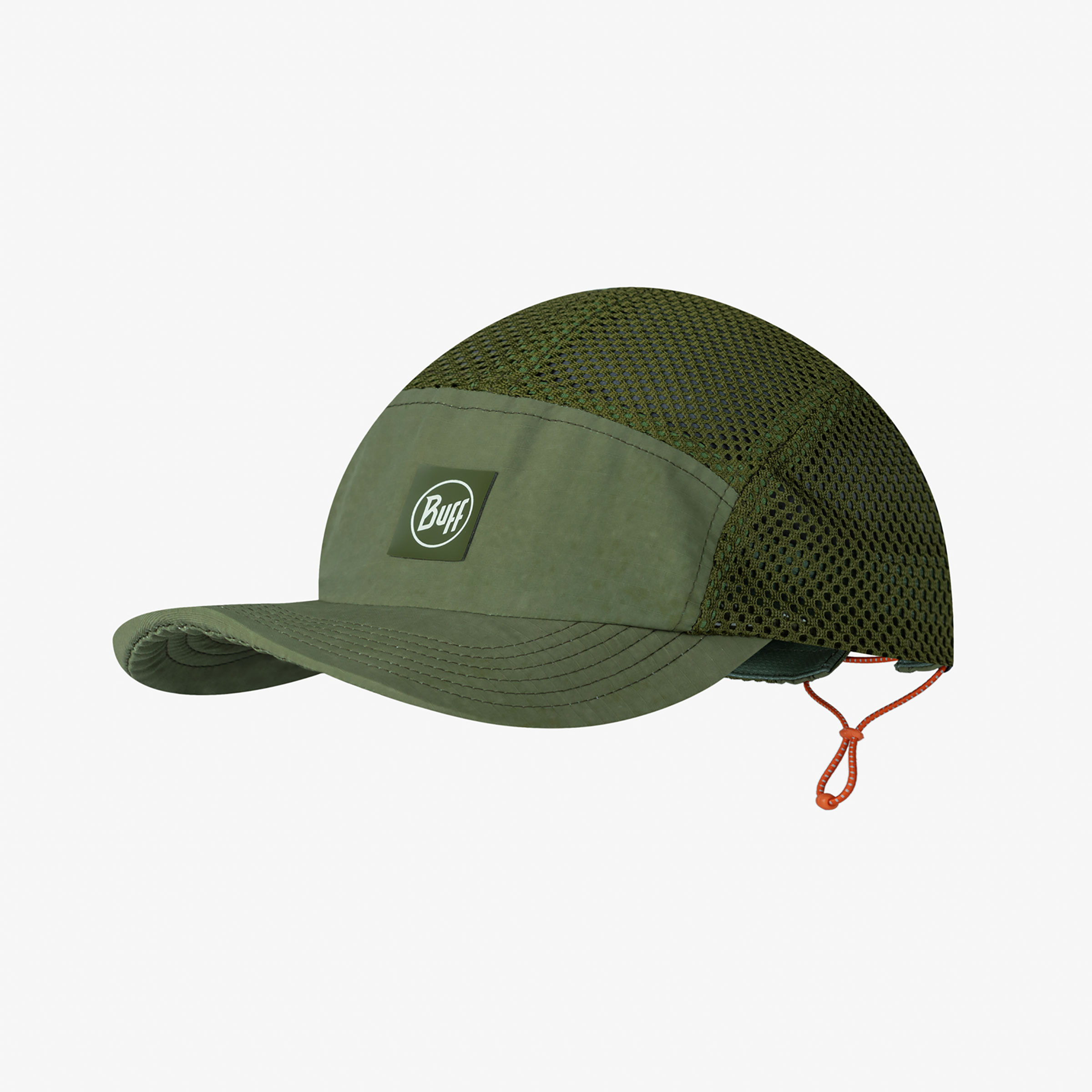 Buff 5 Panel Air Cap Basecaps oliv Trekking Elastisch