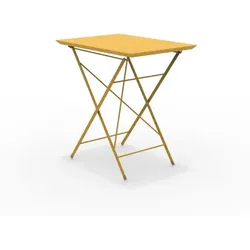 STEP - Faltbarer Gartentisch 70x50 cm curry