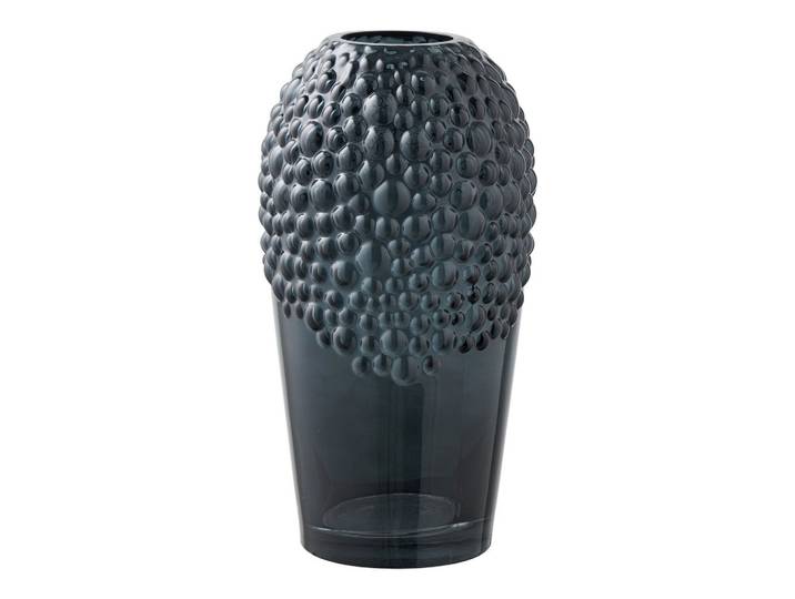 Vase Dunkelgrau