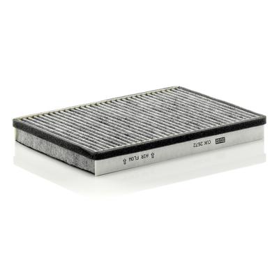 MANN-FILTER Filter, Innenraumluft CUK 2672 Motorraum Beifahrerseite, unter der Wasserkastenabdeckung für VAG