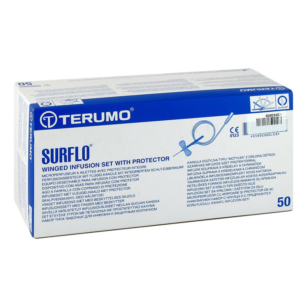 Terumo Deutschland GmbH Surshield Surflo Sicherh.-perf.besteck 21 G grün 03043659