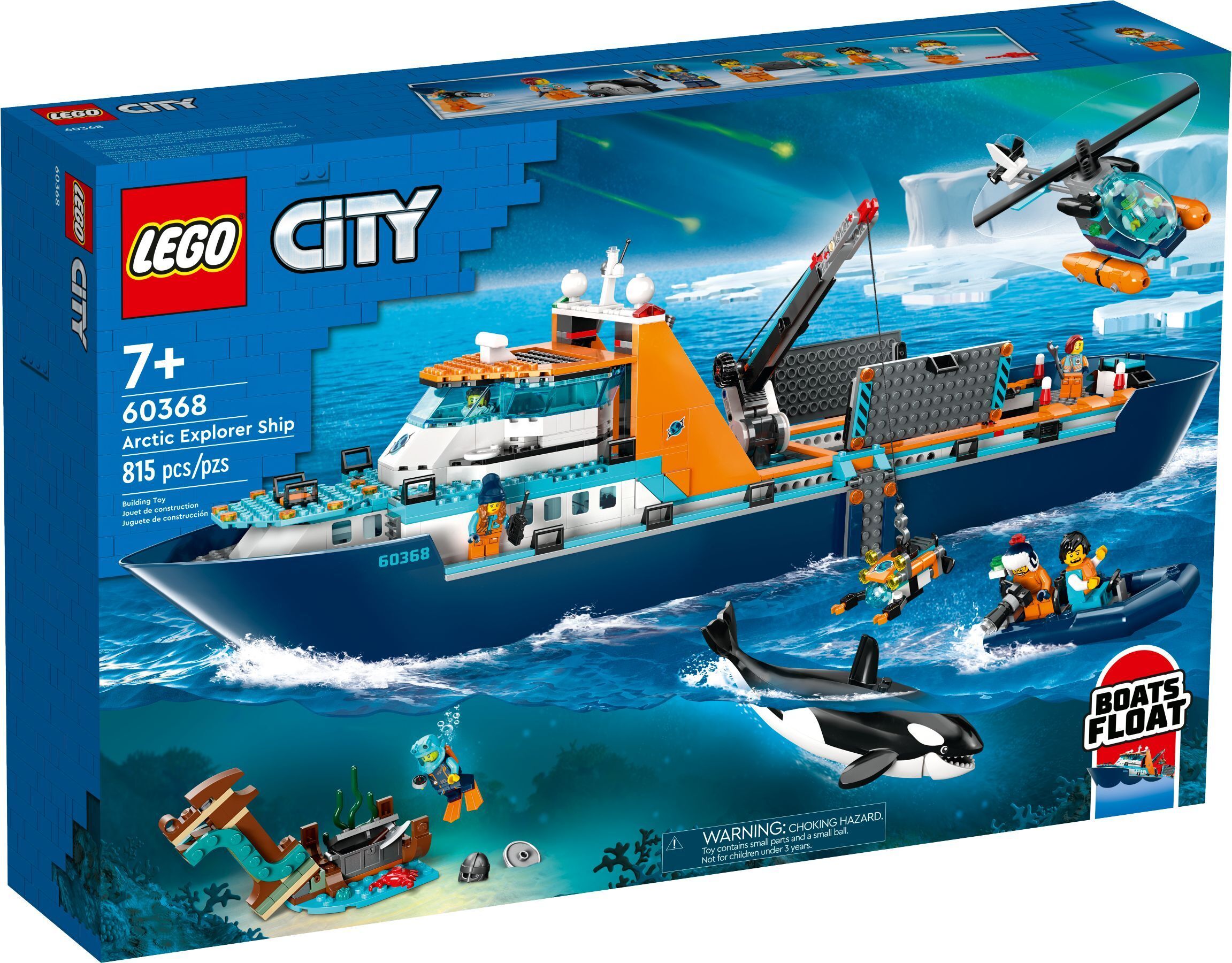 LEGO City 60368 Arktis-Forschungsschiff