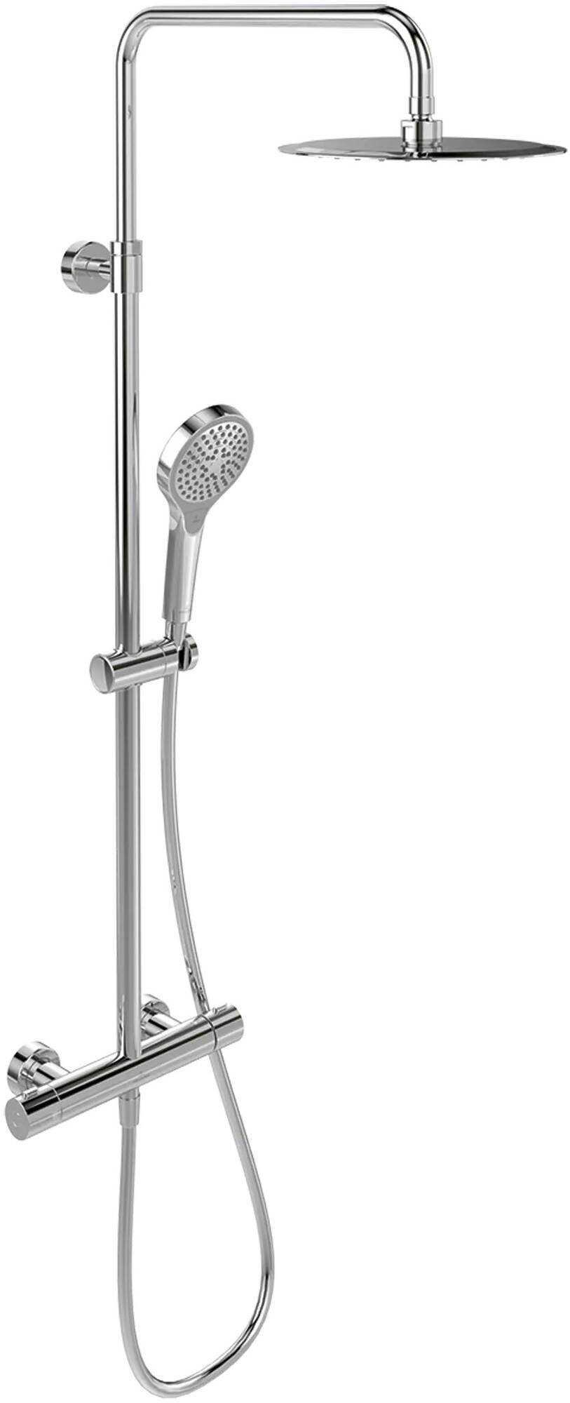 Villeroy & Boch Verve Showers Duschsystem mit drei Funktionen für Wandmontage