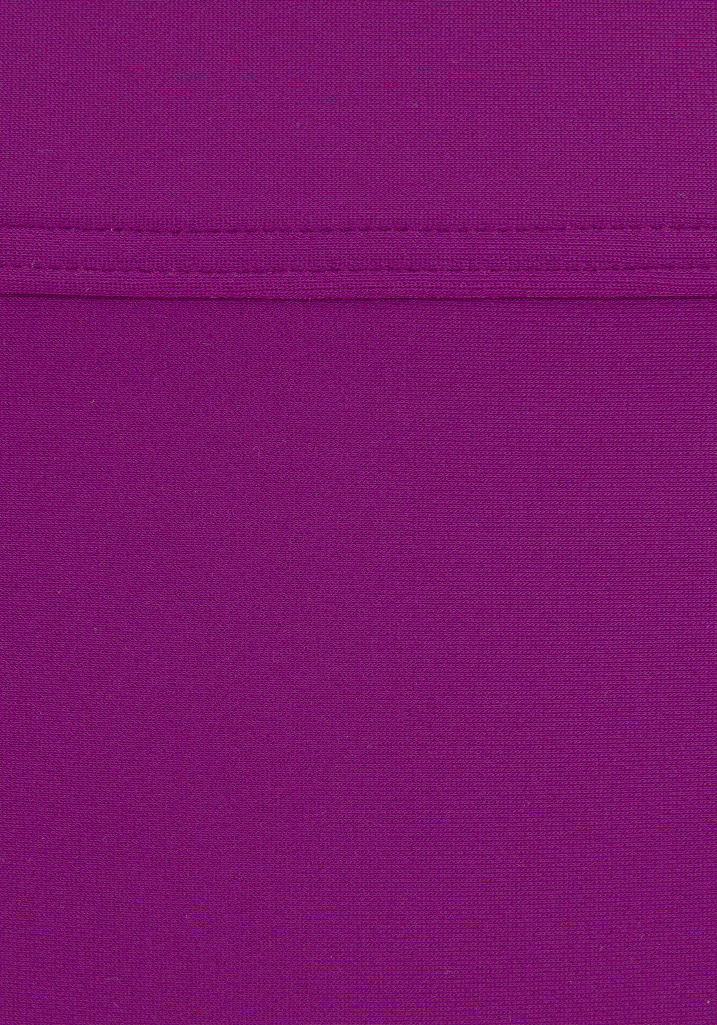 Bikini-Hotpants LASCANA, Damen, Gr. 44, N-Gr, pink (fuchsia), Polyamid, unifarben, Badehosen Bikini-Hotpants, mit seitlicher Raffung