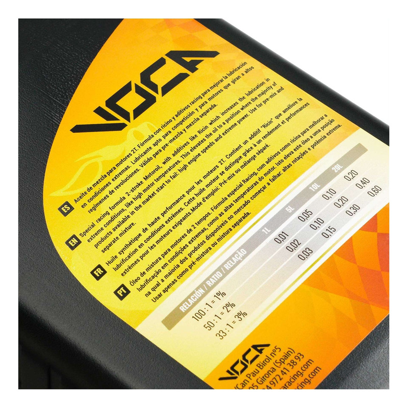 Voca Racing Huile 2T Voca SPF Extreme avec ricin