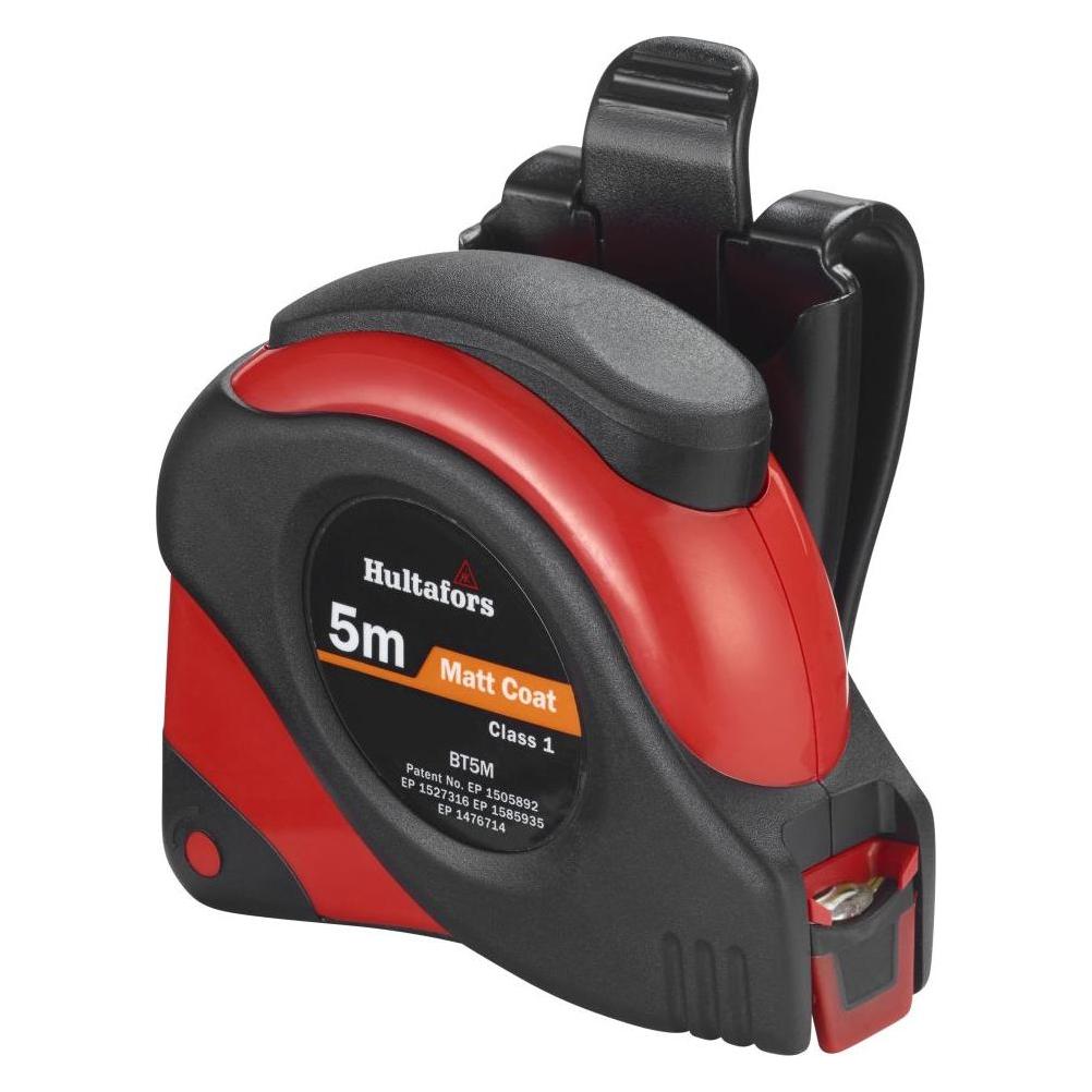Hultafors Båndmål 5 m, KL 1 - BT 5, 356103 (5 m) (356103)