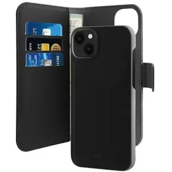Puro Wallet Detachable (Apple iPhone 14 Plus), Smartphone Hülle, Schwarz