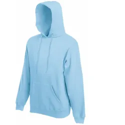 Kapuzen-Sweatshirt "F421" Classic - XL - sky blue