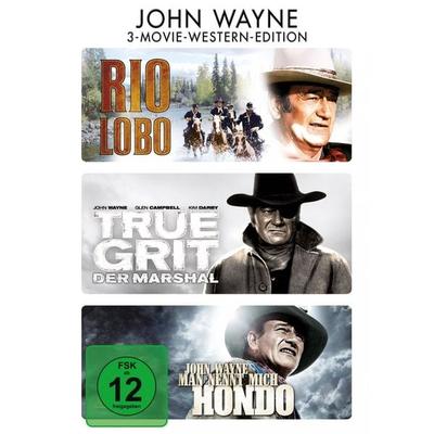 John Wayne Western Edition [3 DVDs], DVD