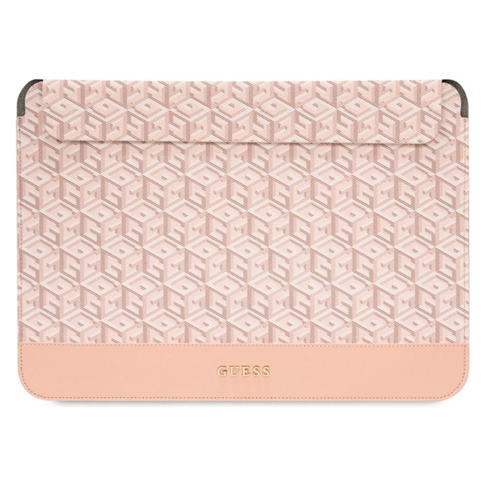 Guess PU G Cube Computer Sleeve 13/14 - pink (14") (GUCS14HGCFSEP)