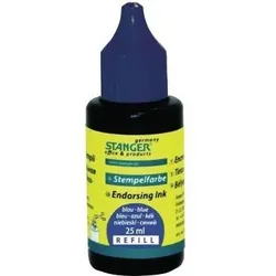 Stempelfarbe 01800502 25ml ohne Öl blau