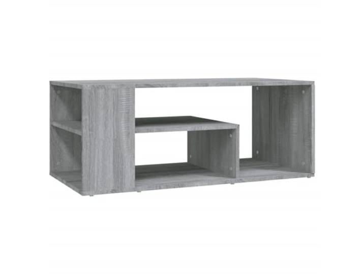 Couchtisch, grau, Sonoma, 100 x 50 x 40 cm, Holz, mit Aufbewahrung