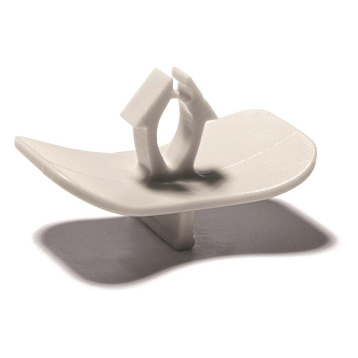 Schnabl SDC H0 hellgrau Dosenclip f.Abzweigdosen auf Kabeltrassen 31450 (31450)