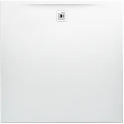 Laufen quadrat Duschwanne „Pro“ 1400 × 1400 mm ohne Oberflächenbeschichtung, ohne Oberflächenveredelung, in Anthrazit