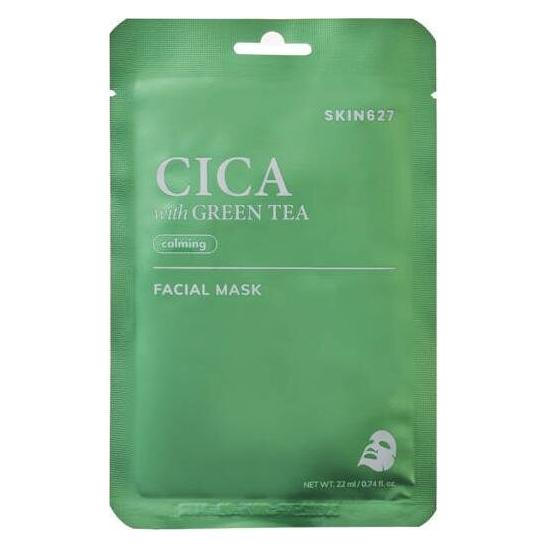 Naexy Skin627 Cica Green Tea Mask 22ml (30 g) (57288173)