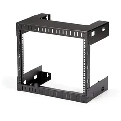 StarTech 8U 19" Wall Mount Network Rack - 12" Deep 2 Post Open Frame Server Room Rack for