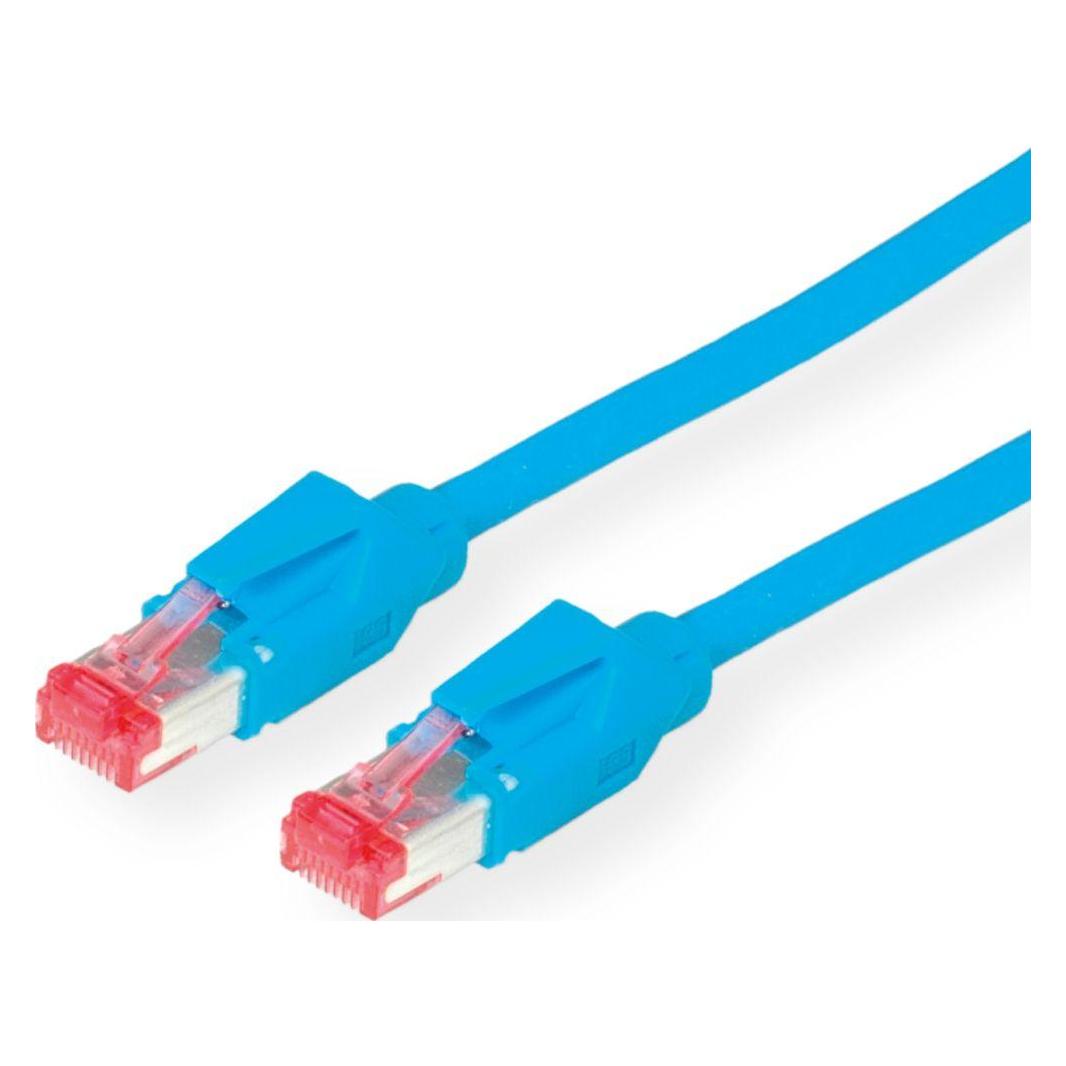 Draka S/FTP-Patchkabel Kat. 6 H, 3 m, blau (S/FTP, CAT6, 3 m) (21.05.2034)