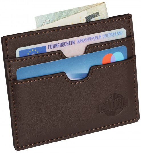 Porte-carte RFID Héritage STIHL 0421-600-0109 Brun