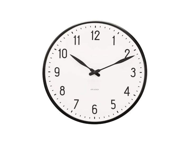 Arne Jacobsen Clocks Horloge murale Arne Jacobsen Station Ø29 cm