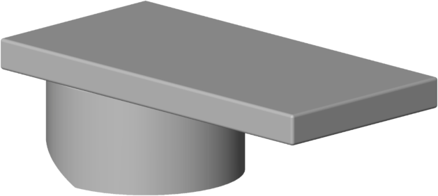Dornbracht Hebel Poggenpohl kpl - Ru 90206800300-57 ruthenium