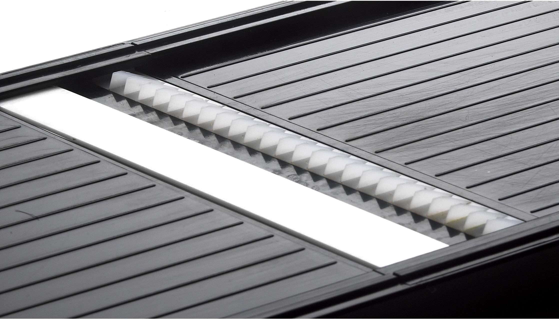Gemüsehobel KYOCERA "Mandoline Julienne-Hobel", schwarz, Keramik, Küchenreiben, Gemüsehobel schwarz Einheitsgröße