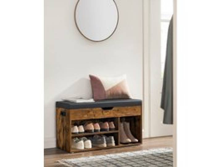 Vasagle Schoenbank, Met Opbergruimte, 80X30X44 Cm (L X W X H)