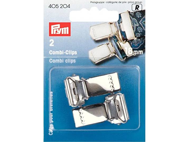Prym - Prym Zilver (18mm) Combi Clips - 2 Stukken