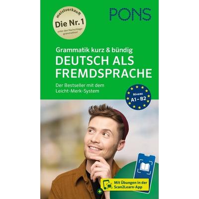 PONS Grammatik kurz & bündig Deutsch als Fremdsprache, Taschenbuch von , PONS Langenscheidt GmbH