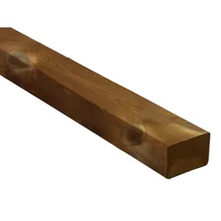 Kebony Character Konstruktionsholz, 48x73 mm, 4-seitig glatt gehobelt, Kanten gerundet