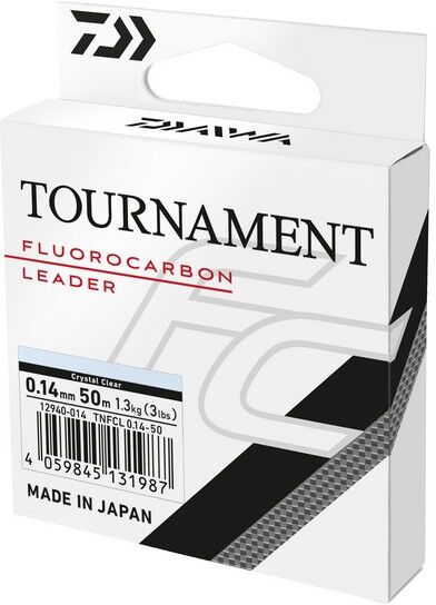 Daiwa Tournament Fluorocarbon Leader Crystal Clear-0,26mm