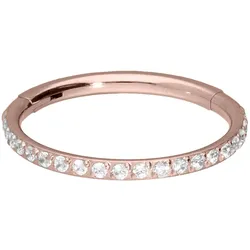 Titan Segmentring Clicker EINGEFASSTE KRISTALLE