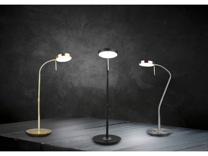 Applique murale LED Monza 19 x 57 x 46cm Noir/Noir Fer verni Matière PVC plastique LED Module LED