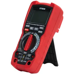 Stier, Multimeter, Profi Multimeter 60mV - 1000V AC/DC CAT III 1000V CAT IV 600V VFD RMS (CAT III 1000V, CAT IV 600V, Hand-Multimeter)