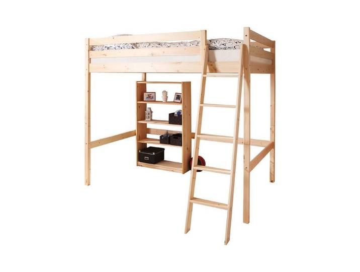 Ticaa Hochbett Hochbett Matthias 140 x 200 Kiefer Natur
