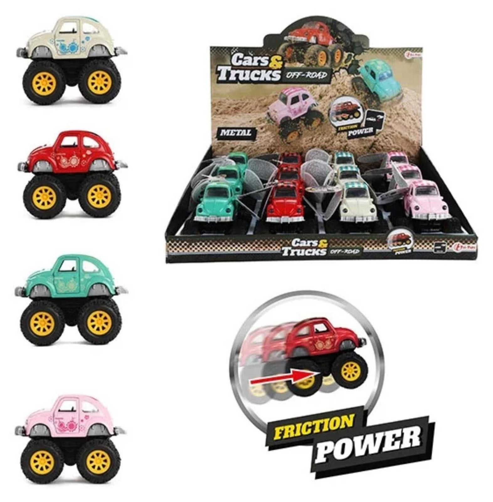 Schmid Spiel VW Kever Offroad frictiespeelgoed