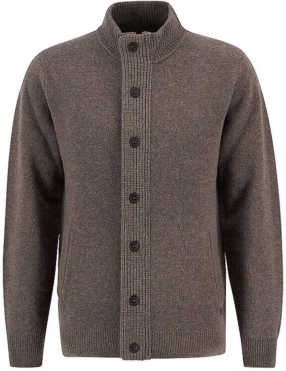BARBOUR Strickjacke ESSENTIAL hellbraun   S S