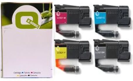 Q-Nomic LC-521VAL multipack negro + 3 colores