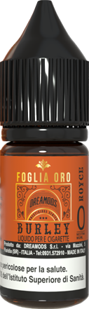 Dreamods Royce Burley Foglia Oro Liquido Pronto 10ml Tabacco