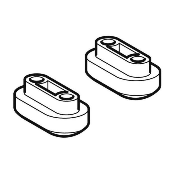 Geberit Set Ausgleichspuffer für WC-Sitzring 244306001 für Geberit AquaClean Tuma