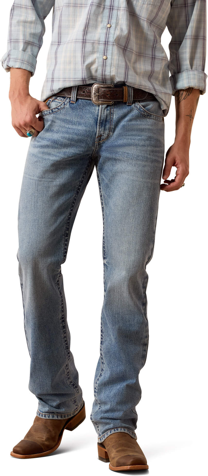 Men's M7 Slim Bolt Straight Leg Jeans in Emmett, Size: 36 X by Ariat
