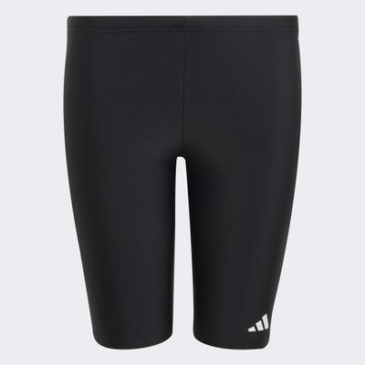 Badehose ADIDAS PERFORMANCE "SWIM JAMMERS FÜR KINDER", Jungen, Gr. 140, N-Gr, schwarz, Obermaterial: 80% Polyamid, 20% Elasthan, Badehosen Badehose