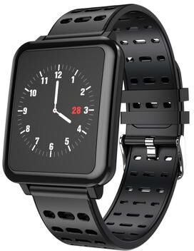 Inspired Deals T2 Smart Fitness Tracker With 1.3 Inch IPS Display IP67 Waterproof Health Monitoring Watch black