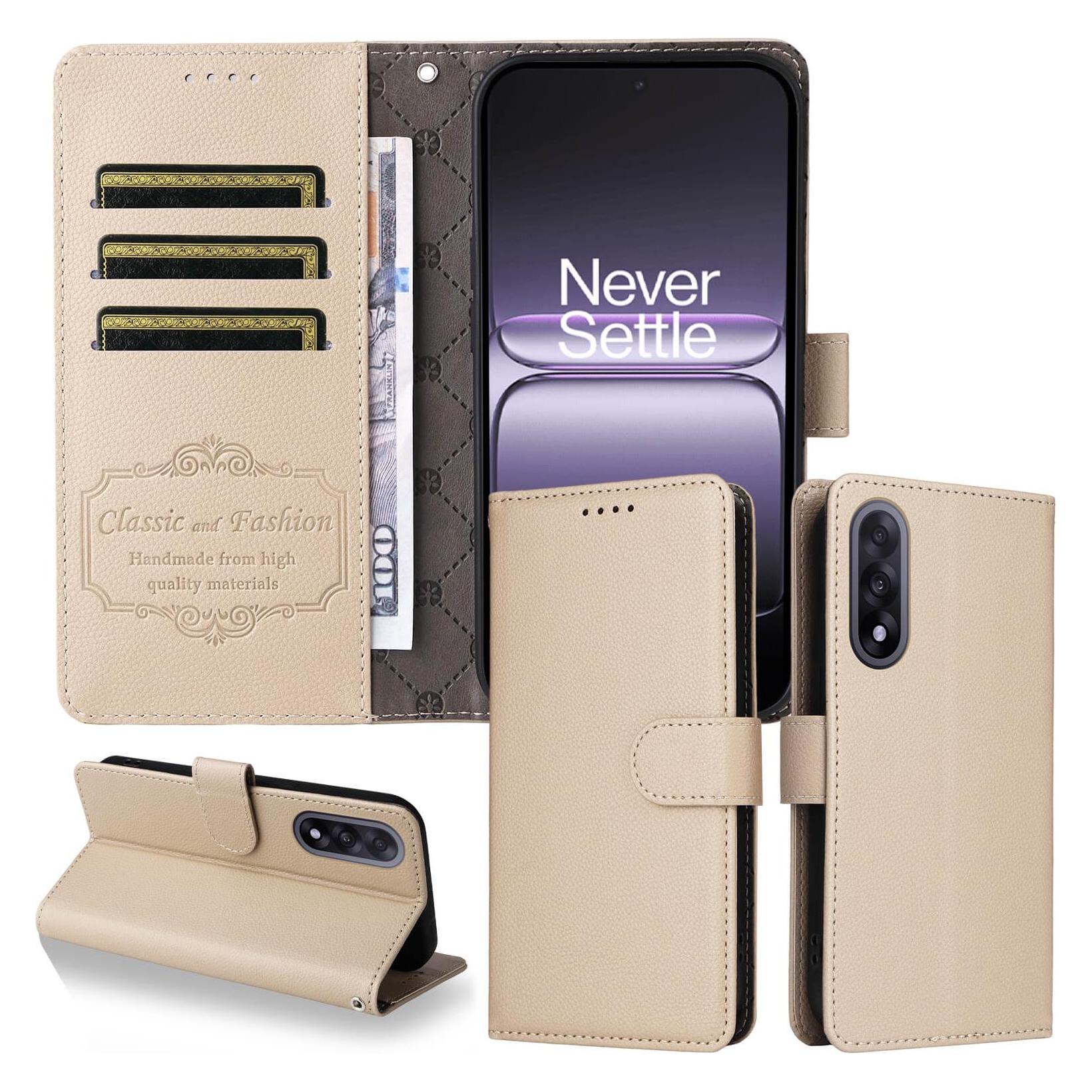 Cover-Discount OnePlus Nord 5 - Lederoptik-Hülle mit strukturierter Oberfläche (OnePlus Nord 5) (66373348)