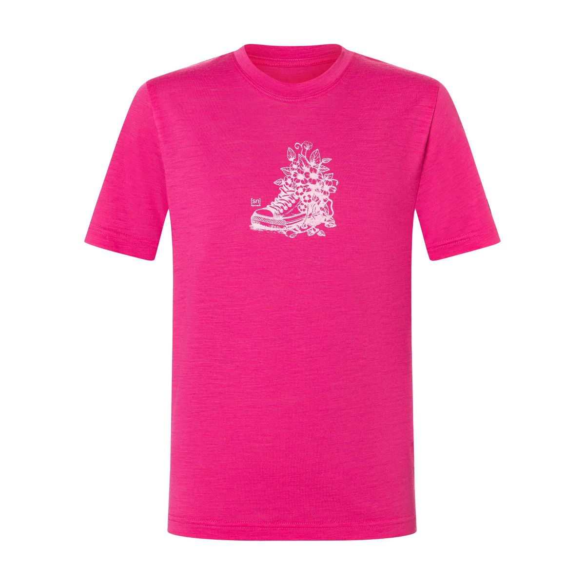Super.Natural K Flower Sneakers Tee pinky rose/pink dogwood (63H) 128 SNKP0101863H128