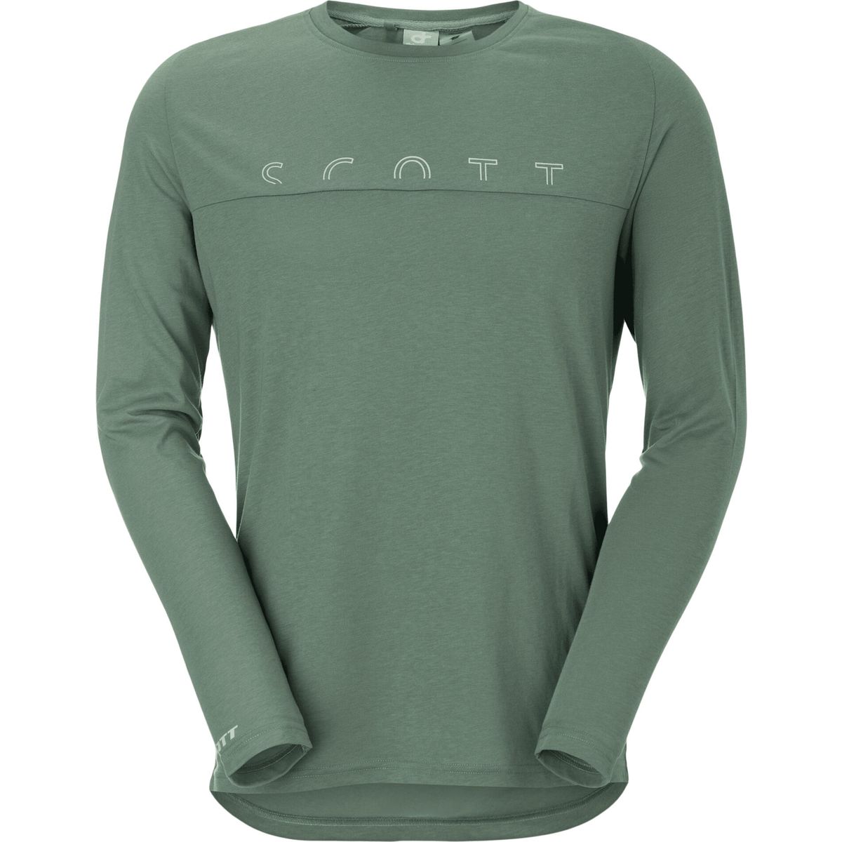 Scott Tee M's Defined DRI LS tranquil green (8255) S 4246848255006