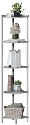 No 5 Tier Corner Shelf Stand - 64.96X12.2X14.76INES