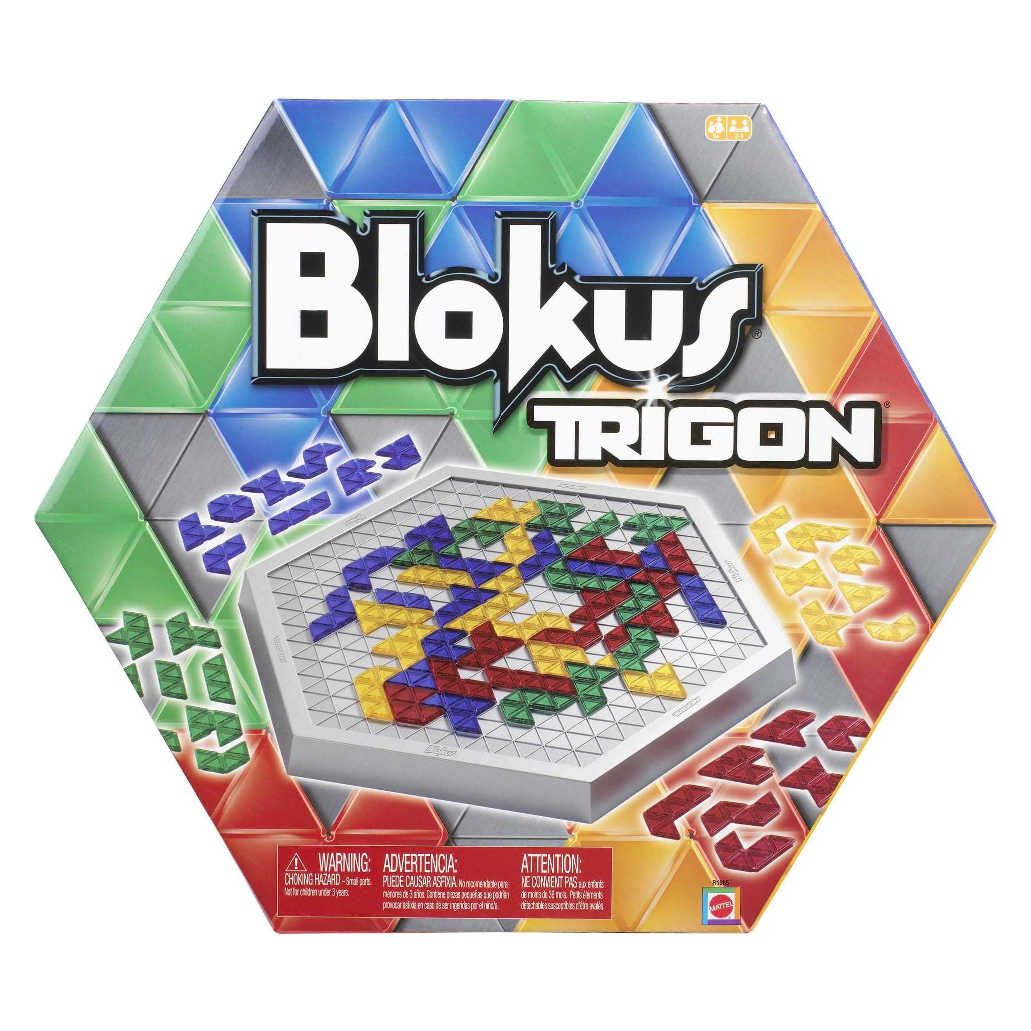 Mattel Games Blokus Trigon Game (Multilingual, 2 - 4 Spieler) (04018000)