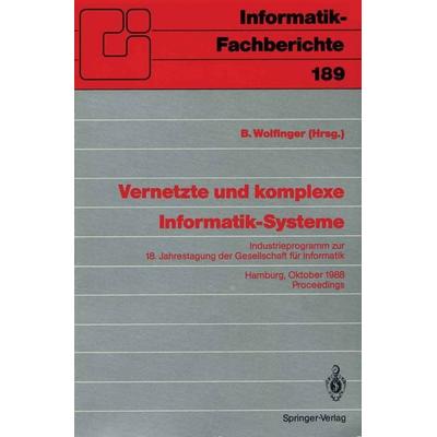 Vernetzte und komplexe Informatik-Systeme, Taschenbuch von , Springer Berlin, 978-3-540-50462-7